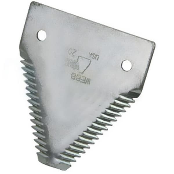 Aftermarket 232-981 Overlap Chrome Xtra Heavy 11 Gauge Sabre Tooth for Hesston Twin Sickle BHT90-0003 - main